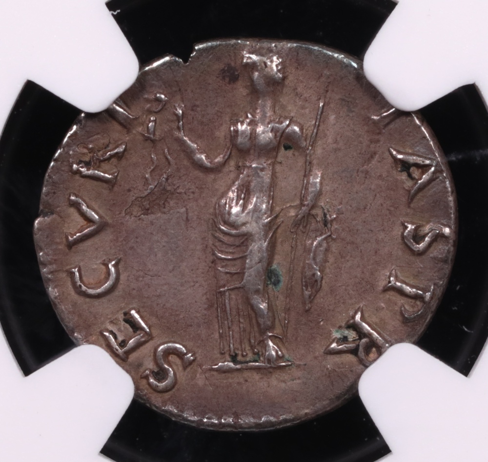 AD 69 Otho Silver Denarius NGC Choice Extremely Fine Reverse AD 69 Otho Silver Denarius NGC Choice Extremely Fine Reverse
