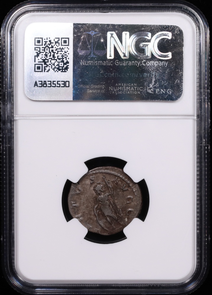 251-253 AD Roman Empire Volusian Silver Double-Denarius NGC Choice Fine Reverse in Holder 251-253 AD Roman Empire Volusian Silver Double-Denarius NGC Choice Fine Reverse in Holder