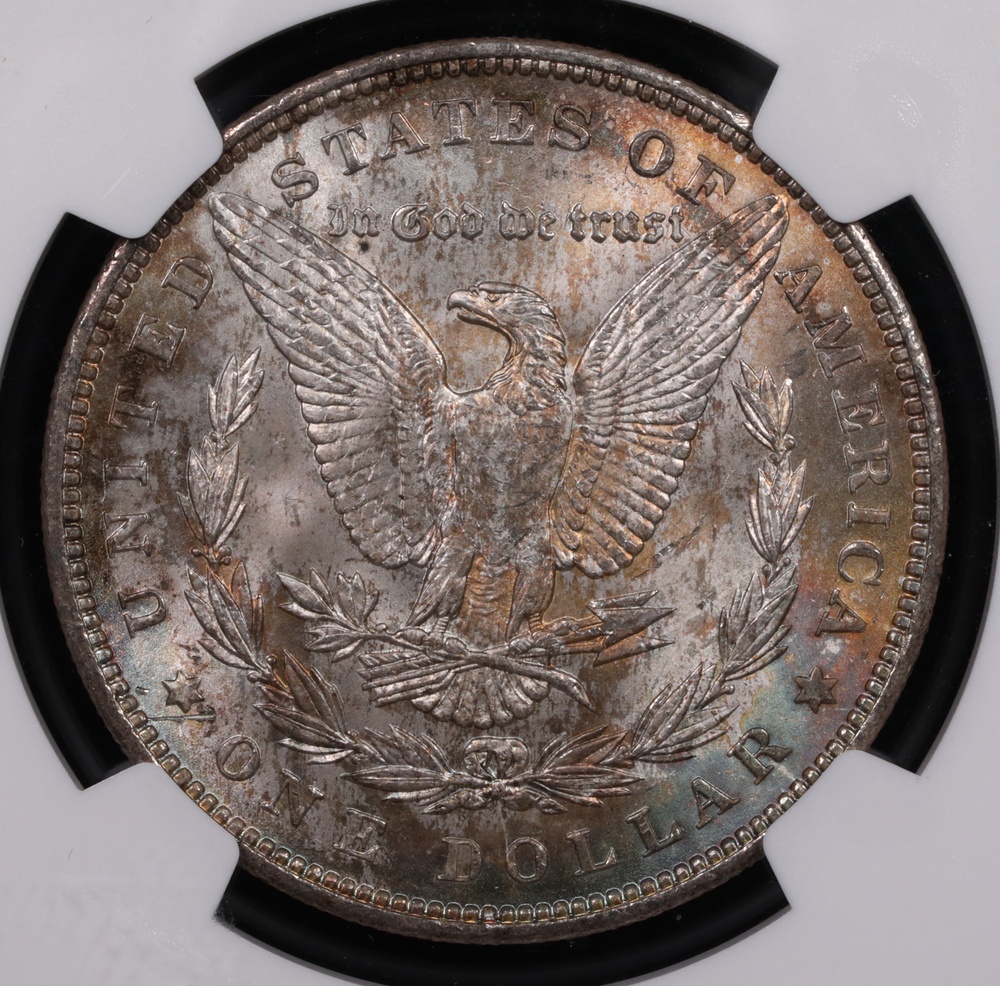1890 Morgan Silver Dollar NGC MS-63