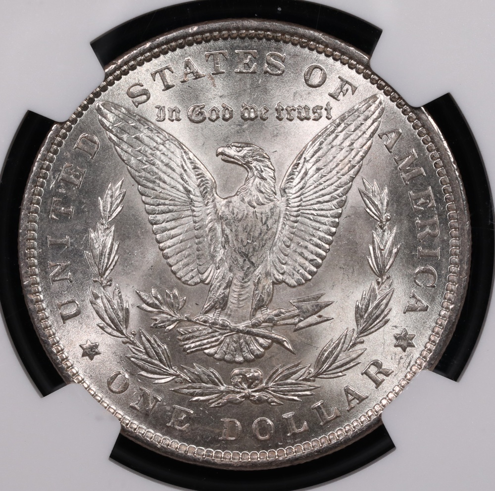 1890 Morgan Silver Dollar NGC MS-63
