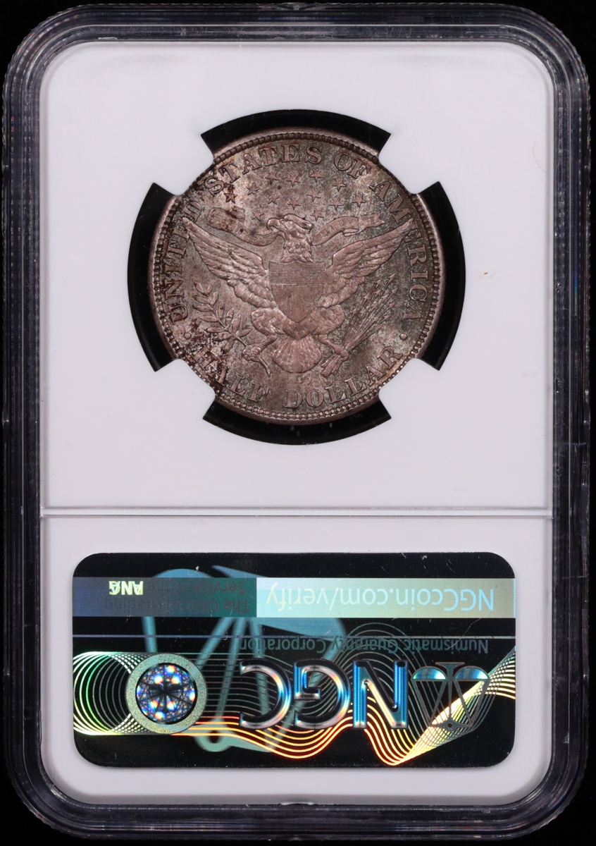 1915-D Barber Half Dollar NGC MS-66 Reverse in Holder 1915-D Barber Half Dollar NGC MS-66 Reverse in Holder