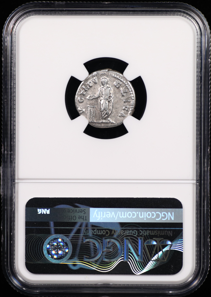 Roman Empire Hadrian Silver Denarius (117-138 AD) NGC VF Roman Empire Hadrian Silver Denarius (117-138 AD) NGC VF
