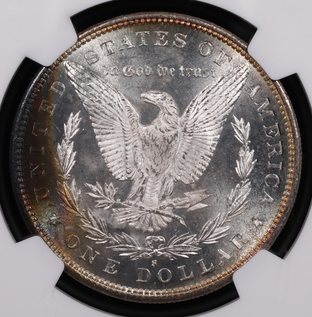1880-S Morgan Silver Dollar NGC MS-67+★