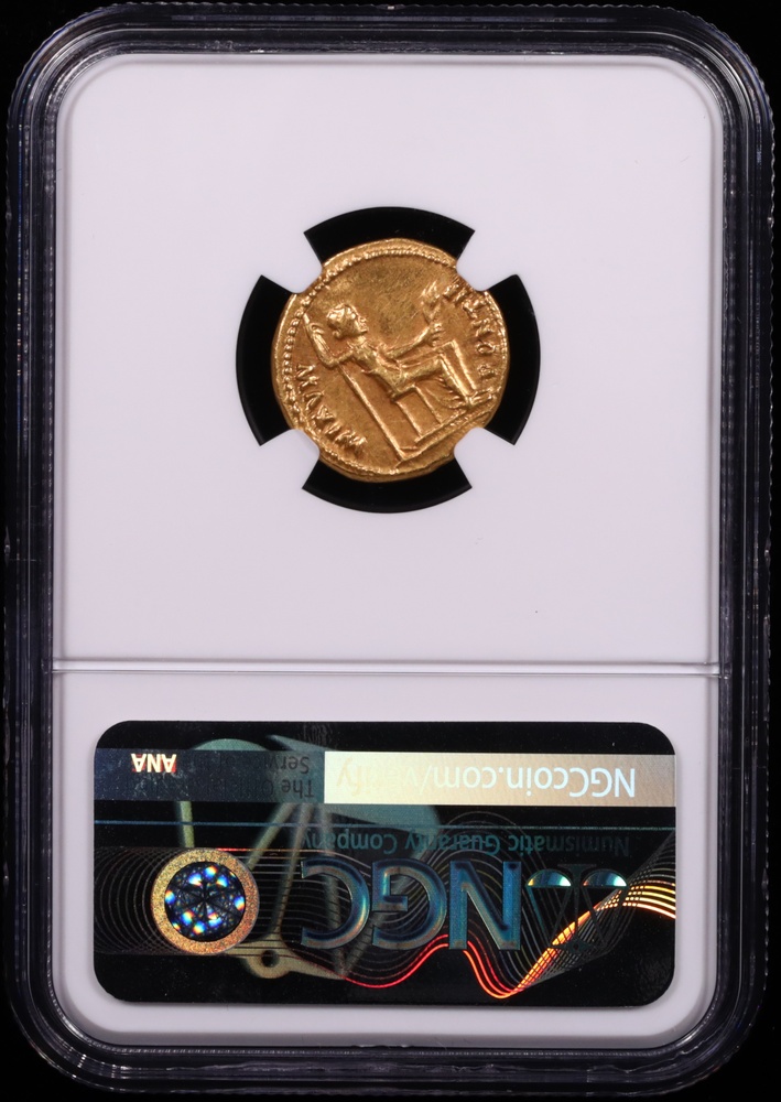 14-37 AD Tiberius Gold Aureus Lugdunum Livia as Pax NGC XF Strike 5/5 Surface 3/5 Reverse in Holder 14-37 AD Tiberius Gold Aureus Lugdunum Livia as Pax NGC XF Strike 5/5 Surface 3/5 Reverse in Holder