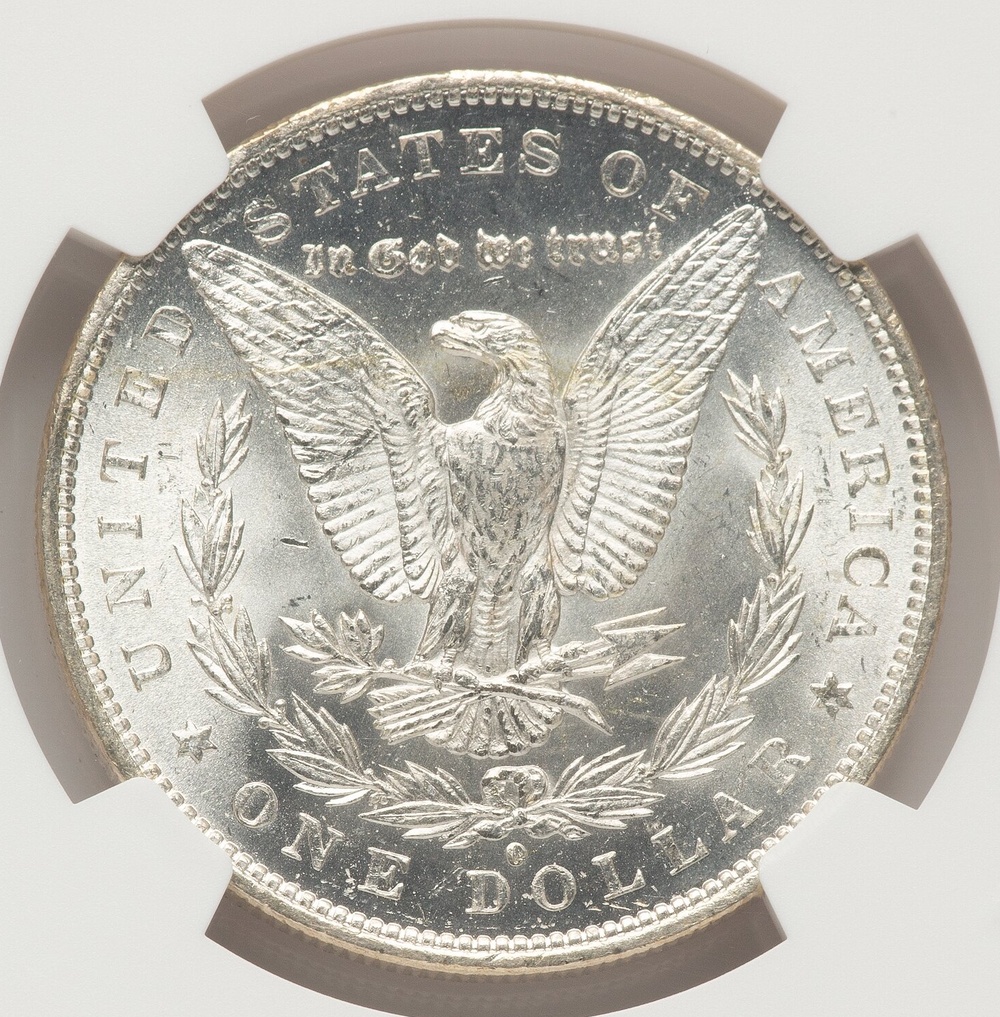 1879-O Morgan Silver Dollar NGC MS-65 Reverse 1879-O Morgan Silver Dollar NGC MS-65 Reverse