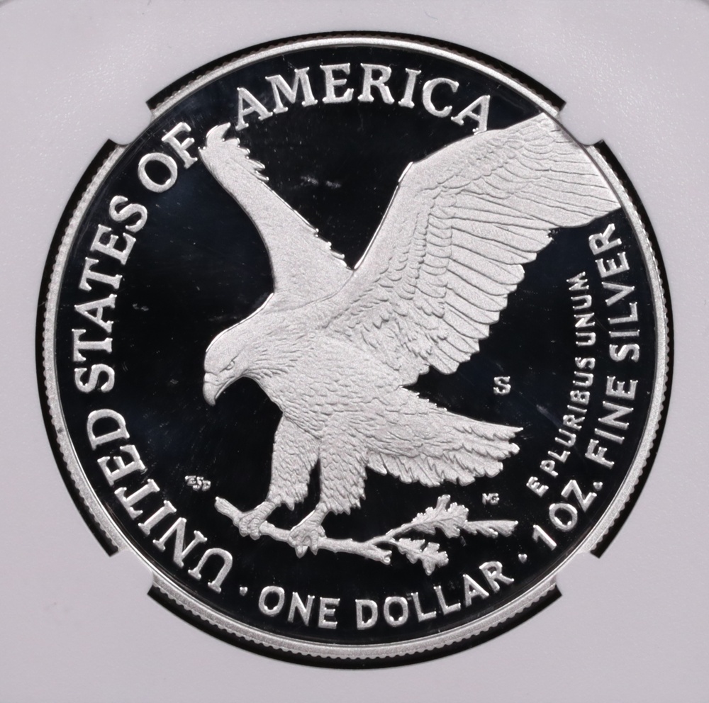 2025-S Silver Eagle 250th Anniversary Privy U.S. Navy First Day of Issue NGC PF-70 Ultra Cameo