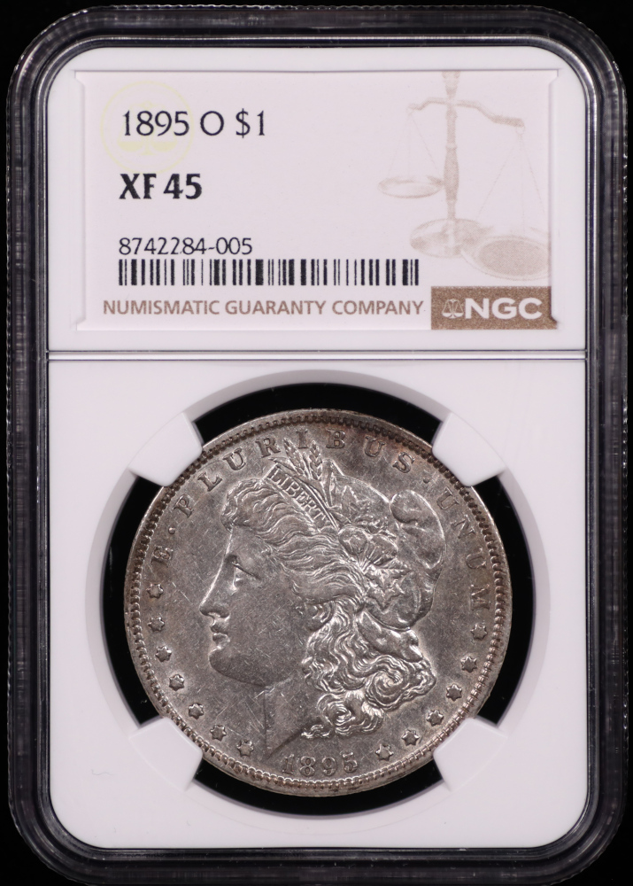 1895-O Morgan Dollar NGC XF-45 1895-O Morgan Dollar NGC XF-45