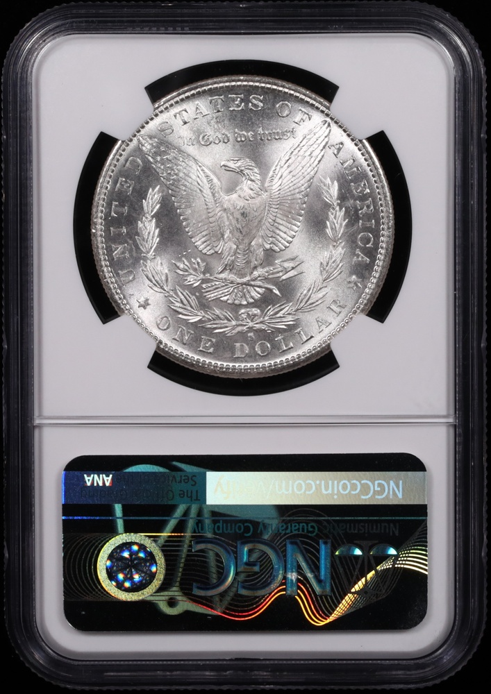 1882-S Morgan Silver Dollar NGC MS-67+ Reverse in Holder 1882-S Morgan Silver Dollar NGC MS-67+ Reverse in Holder