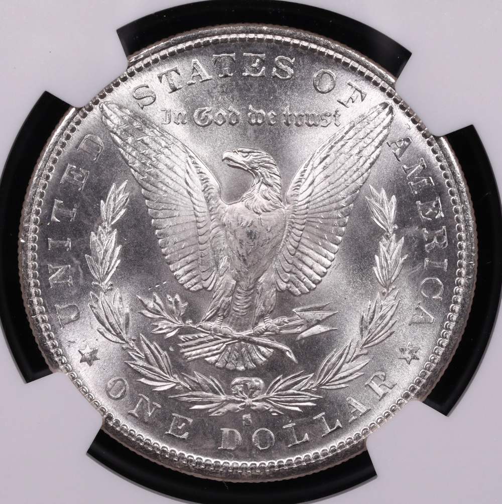 1882-S Morgan Silver Dollar NGC MS-67+
