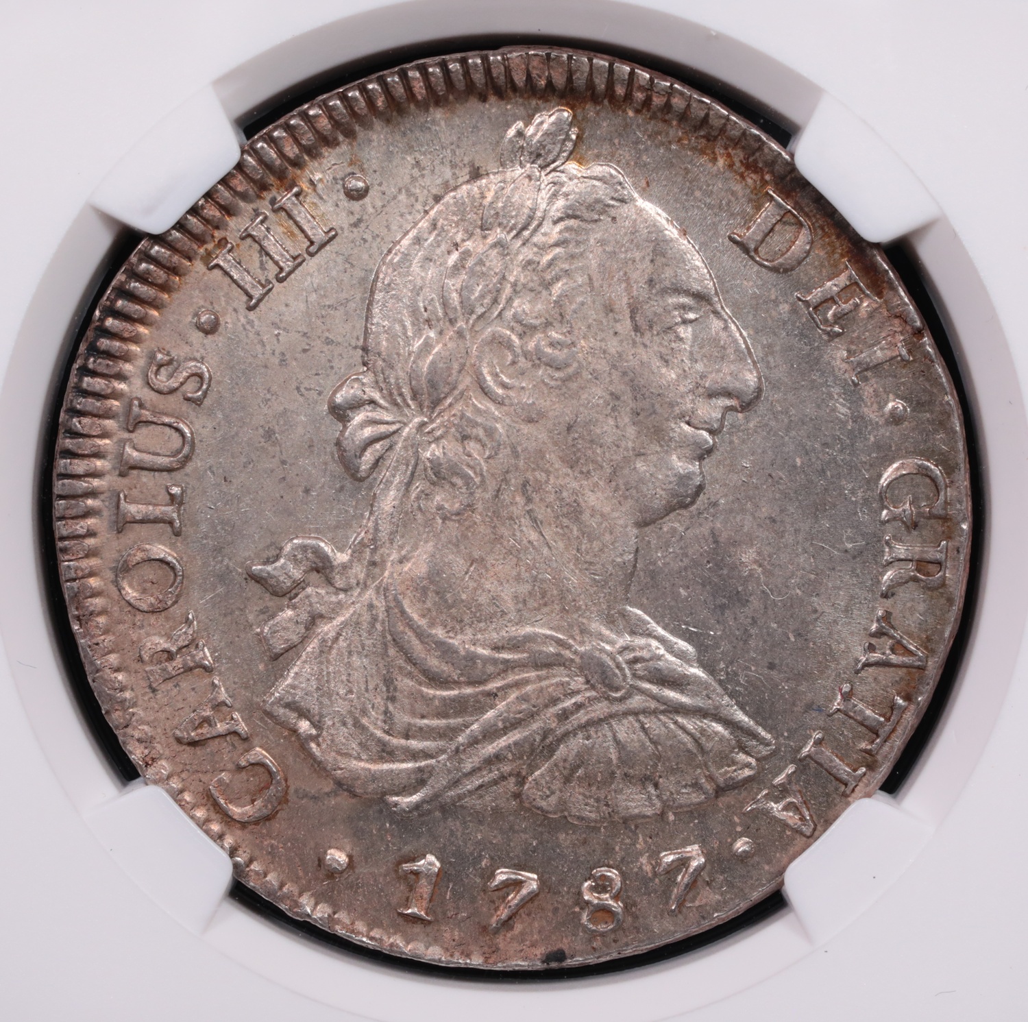 1787/6 Lima, Peru 8 Reale NGC MS-64 Obverse 1787/6 Lima, Peru 8 Reale NGC MS-64 Obverse