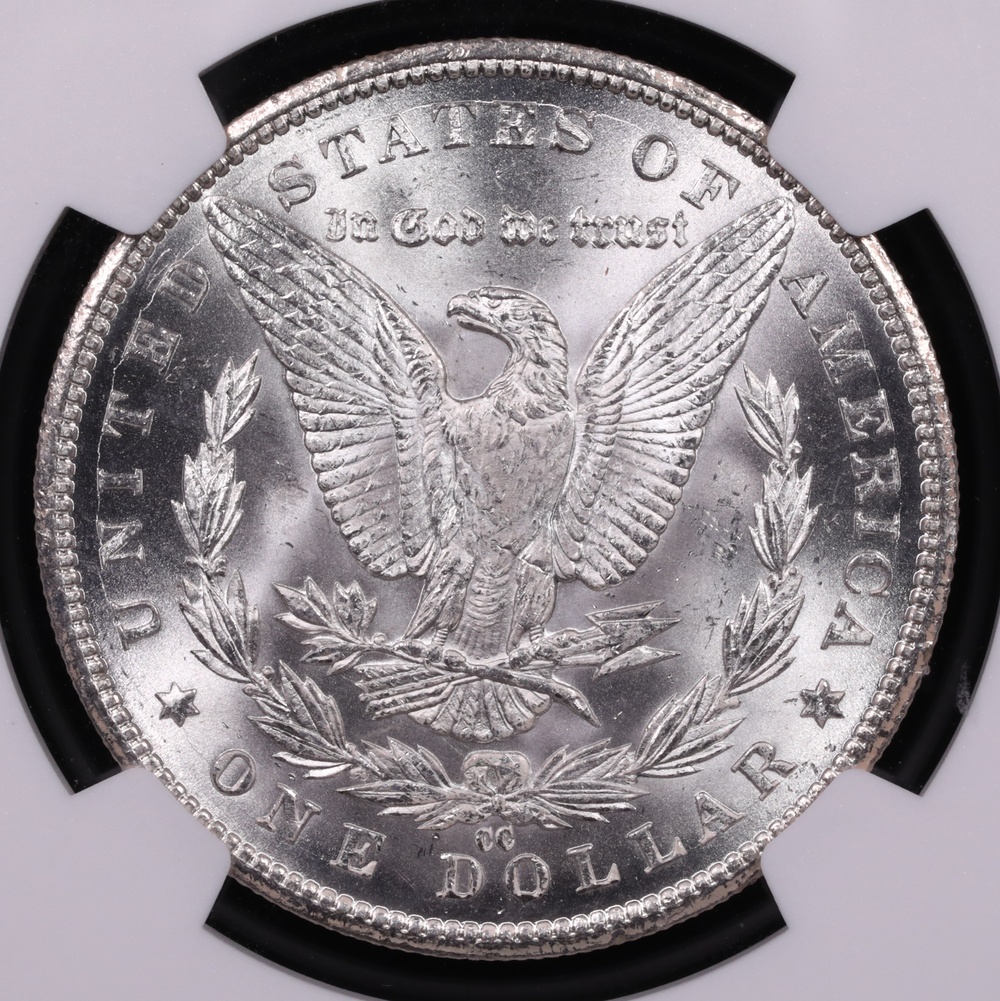 1885-CC Morgan Silver Dollar NGC MS-66+