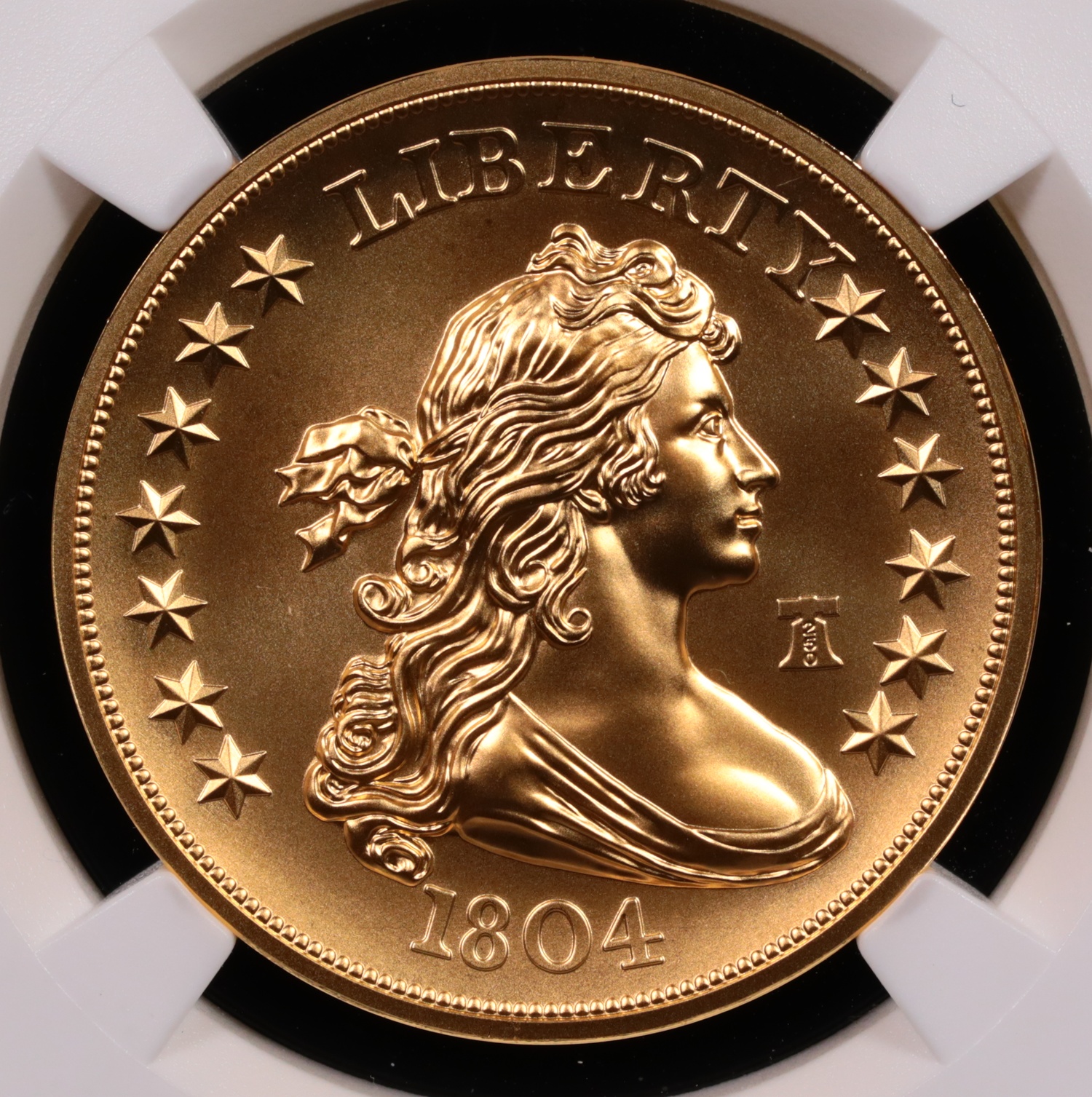 1804 (2026) $1 Gold Draped Bust 250th Anniversary Privy Early Releases NGC SP-70 Obverse 1804 (2026) $1 Gold Draped Bust 250th Anniversary Privy Early Releases NGC SP-70 Obverse
