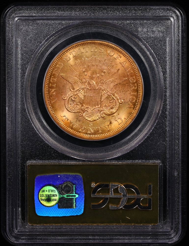 1862 $10 Liberty Head Gold Eagle – NGC AU55 | Austin Rare Coins