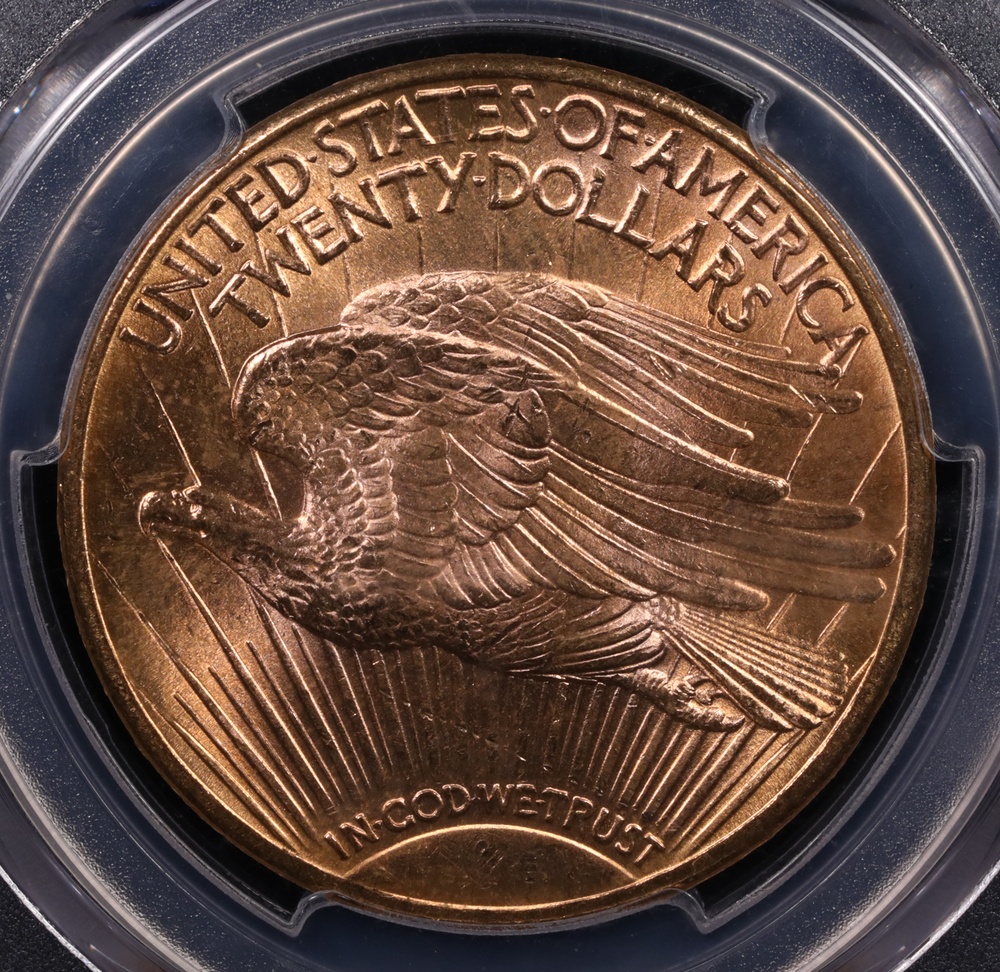 1914-D $20 Saint-Gaudens Gold PCGS MS-64