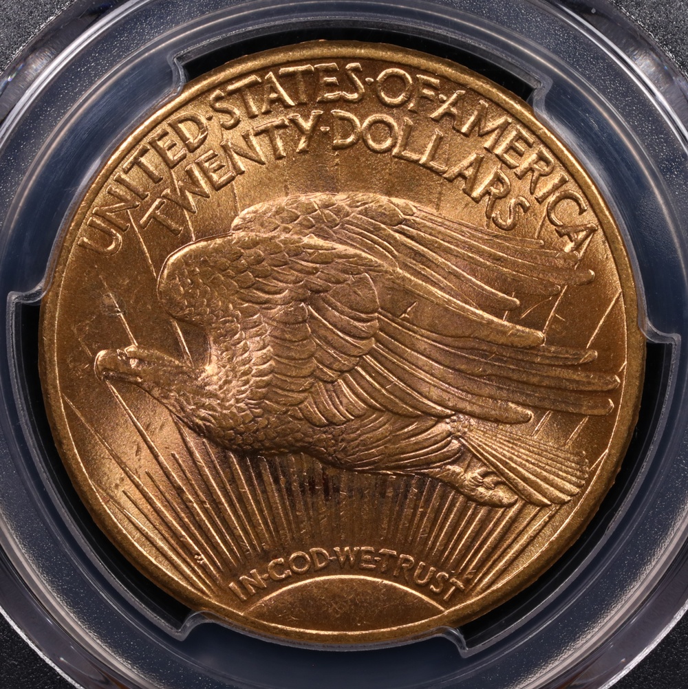 1914-D $20 Saint-Gaudens Gold PCGS MS-64
