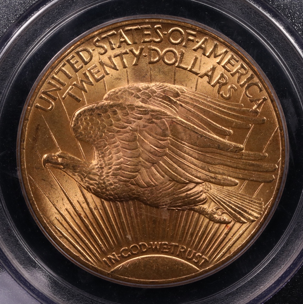 1927 $20 Saint-Gaudens Gold PCGS MS-64