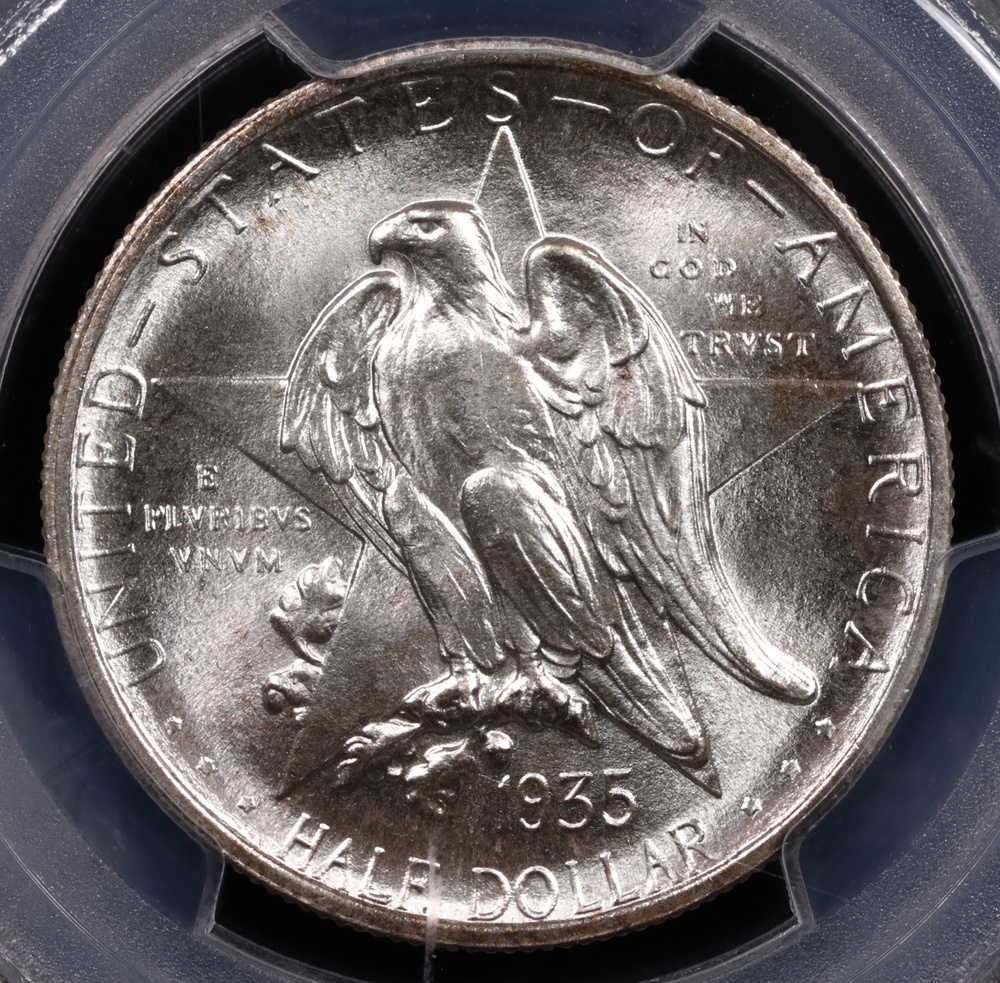 1935 Texas Independence Centennial Half Dollar PCGS MS-67 CAC
