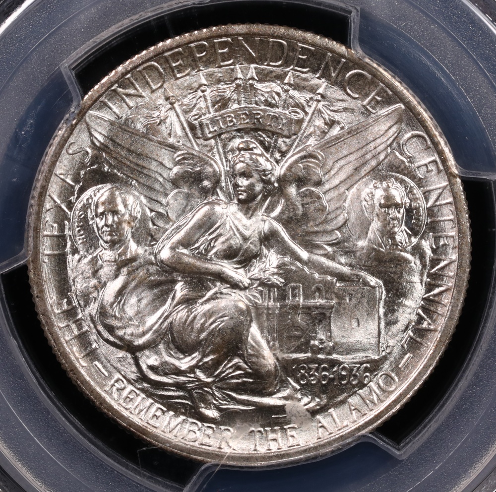 1935 Texas Independence Centennial Half Dollar PCGS MS-67 CAC