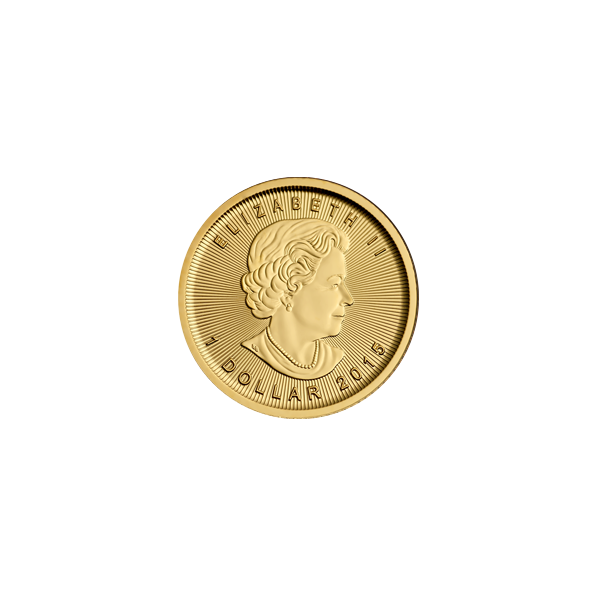 1/20-oz Gold Canadian Maple Leaf (Random Year)