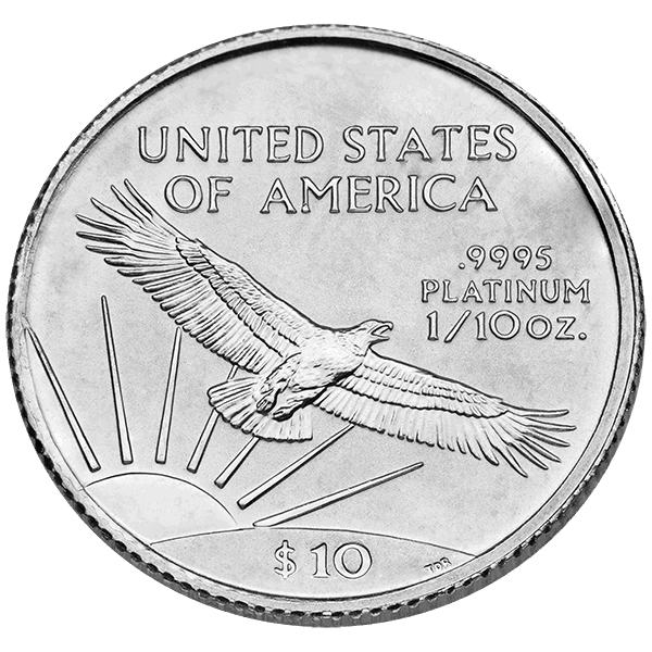 1/10-oz Platinum American Eagle (Random Year)
