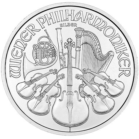 1-oz Austrian Silver Philharmonic (Random Year)