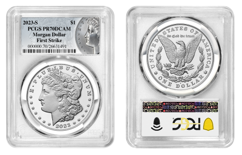 2023-S Proof Morgan Silver Dollar PF-70 First Strike (PCGS) 2023-S Proof Morgan Silver Dollar PF-70 First Strike (PCGS)