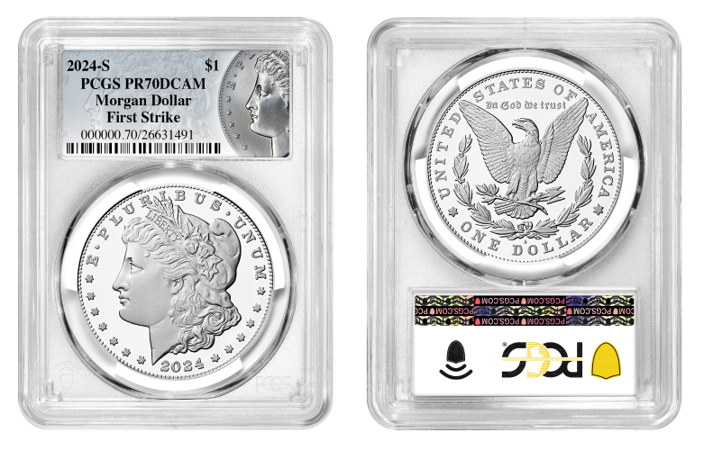 2024-S Morgan Silver Dollar Proof-70 (PCGS) 2024-S Morgan Silver Dollar Proof-70 (PCGS)