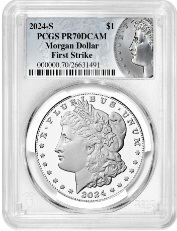 2024-S Morgan Silver Dollar Proof-70 (PCGS)