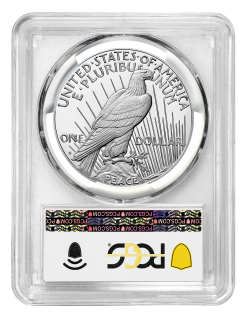 2023-S | Morgan & Peace Silver Dollar | Two-Coin Set |  PCGS Proof-70 First Strike