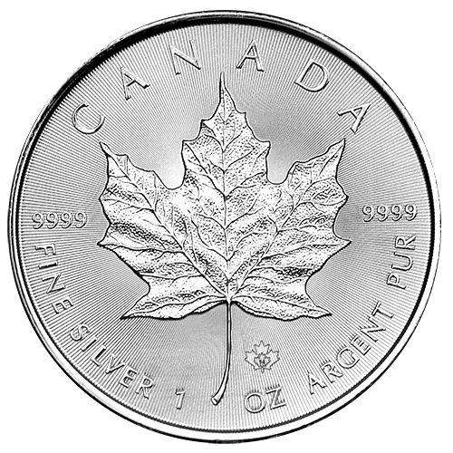 1-oz Canadian Silver Maple Leaf (Random Year)