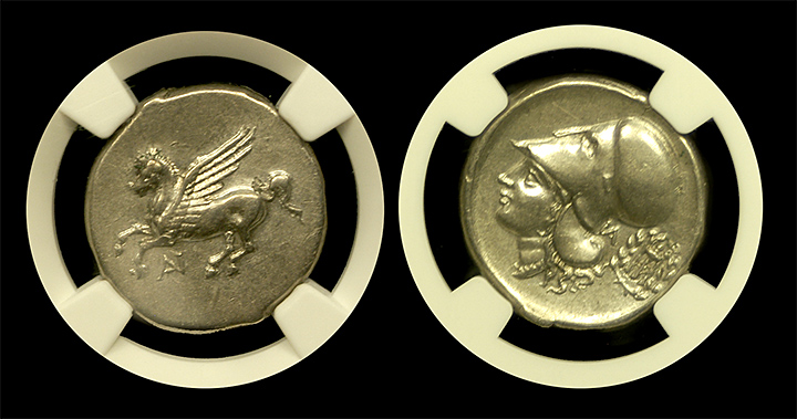 Greek Pegasus Silver Stater | Both Sides Greek Pegasus Silver Stater | Both Sides