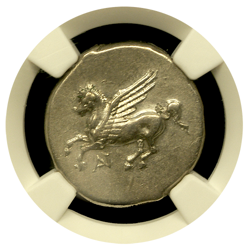 Greek Pegasus Silver Stater | Obverse Greek Pegasus Silver Stater | Obverse