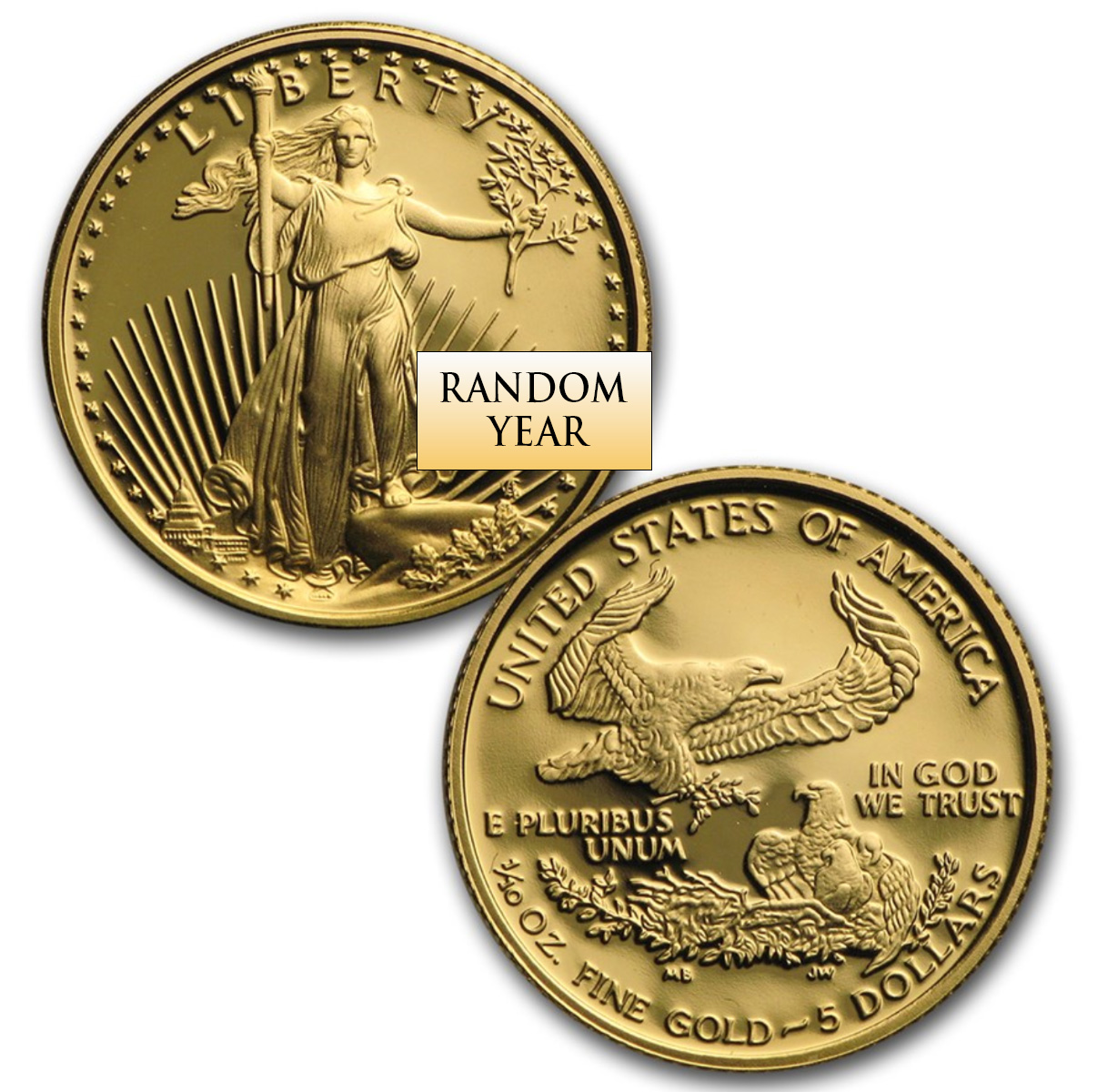 Gold American Eagle 4-Coin Proof Set (Random Year) Gold American Eagle 4-Coin Proof Set (Random Year)