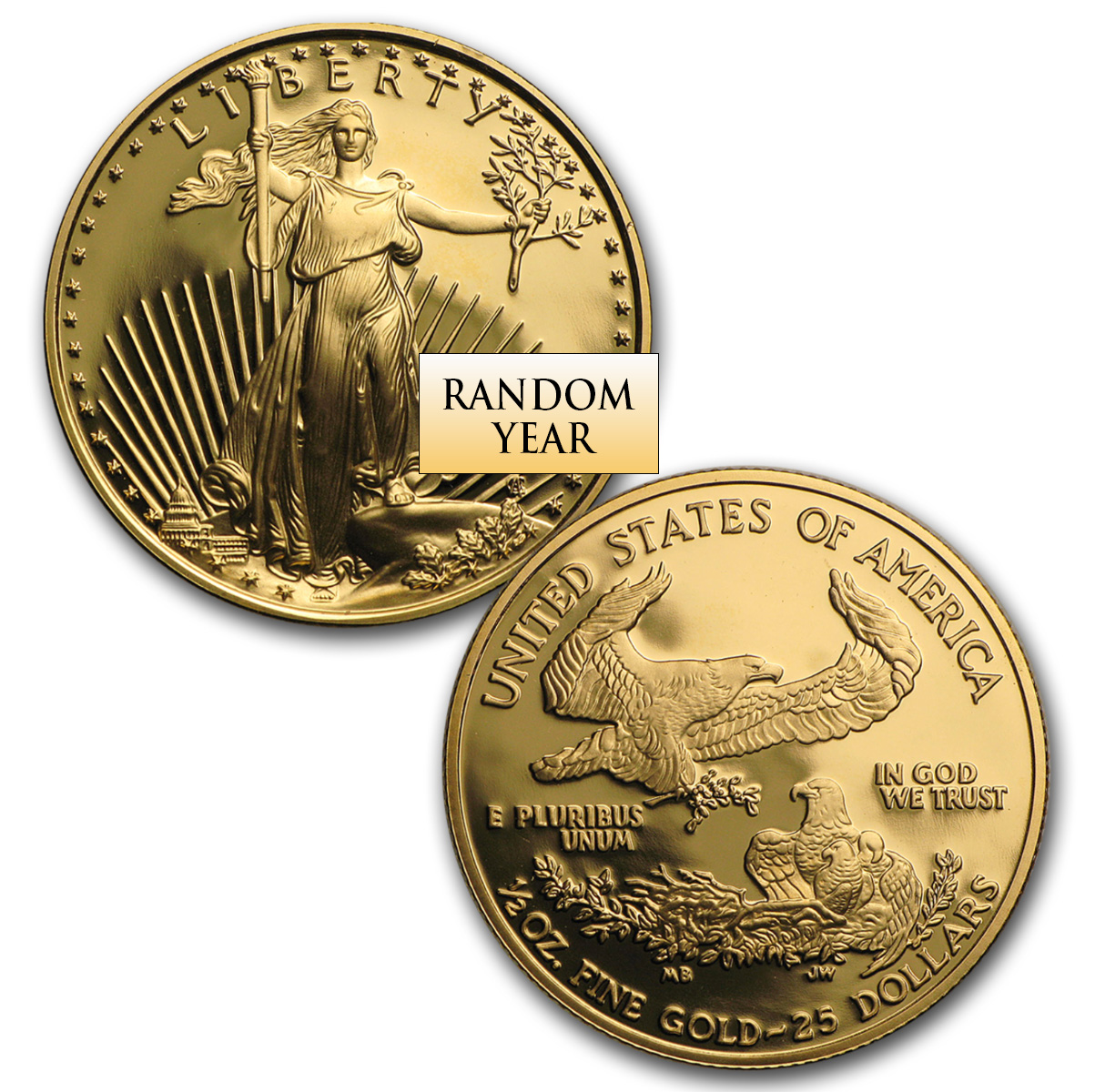 Gold American Eagle 4-Coin Proof Set (Random Year) Gold American Eagle 4-Coin Proof Set (Random Year)