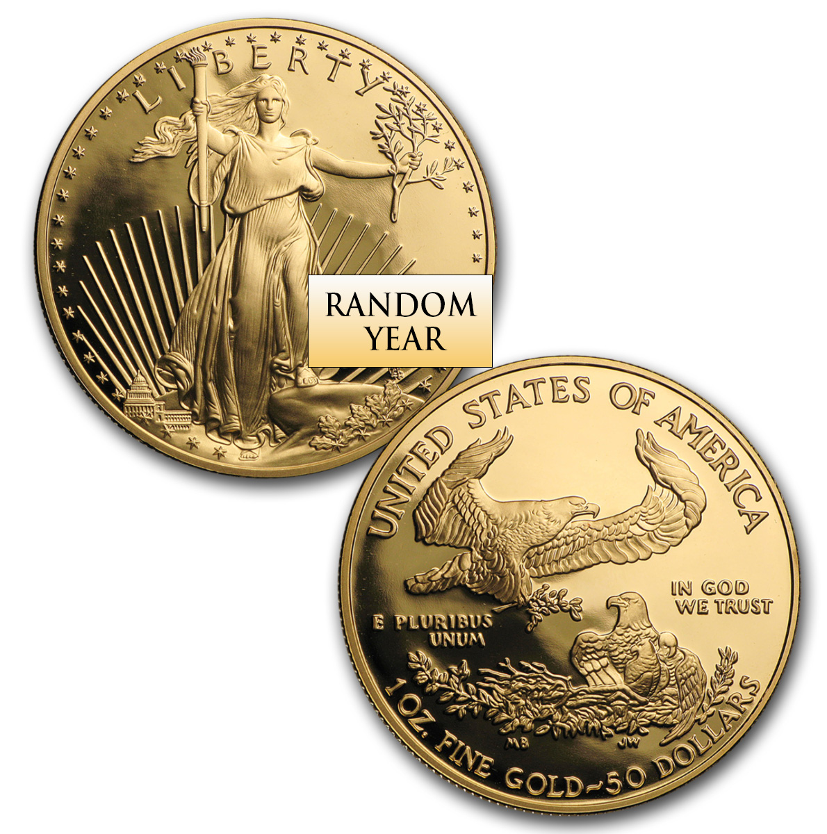 Gold American Eagle 4-Coin Proof Set (Random Year) Gold American Eagle 4-Coin Proof Set (Random Year)