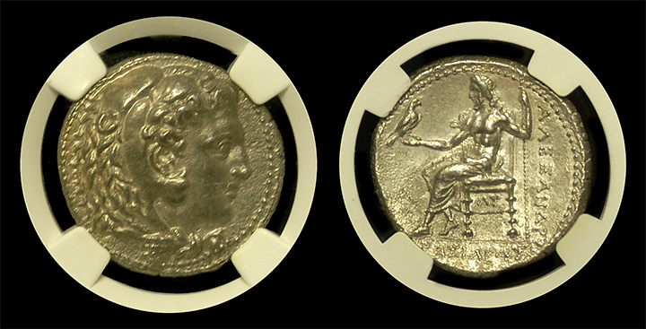 Alexander III Silver Tetradrachm in Choice Extremely Fine Condition |Both Sides Alexander III Silver Tetradrachm in Choice Extremely Fine Condition |Both Sides