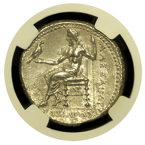 Alexander III Silver Tetradrachm in Choice Extremely Fine Condition |Reverse Alexander III Silver Tetradrachm in Choice Extremely Fine Condition |Reverse