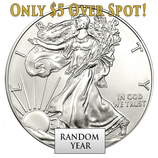 1-oz American Silver Eagle (Random Year)