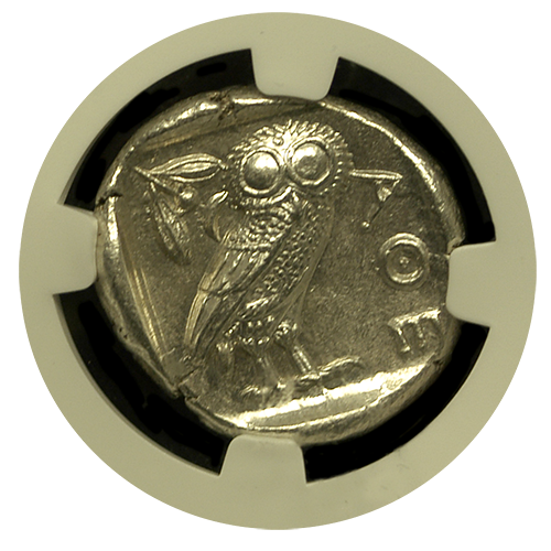 Silver Owl Tetradrachm | Mint State Star | Reverse Silver Owl Tetradrachm | Mint State Star | Reverse
