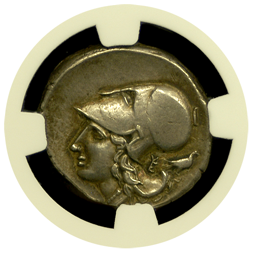 Pegasus Silver Stater NGC AU - Reverse Pegasus Silver Stater NGC AU - Reverse