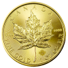 1-oz. Gold Canadian Maple Leaf Coins (Back-Dates)