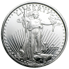 1-oz. St. Gaudens Silver Rounds