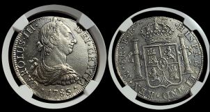 1783 8 Reale | El Cazador coin | Austin Coins