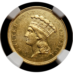 クラロワ　金のプリンス像 1854-O | $3 Princess Gold | Princess Coins | Austin Coins
