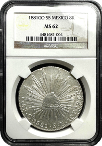 1881 | Mexico 8 Reale | 8 Reale | Austin Coins