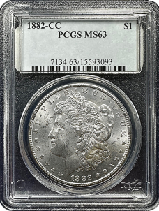 1882-CC Morgan | Silver Dollar | Austin Coins