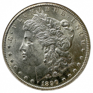 1890 | CC Morgan | US Silver Dollar | Austin Coins
