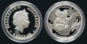 2013 Proof | 1 oz. Silver Koala | High Relief | Austin Coins