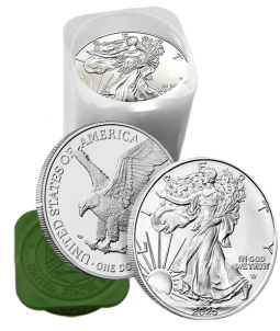 Rolls of 20, Silver Eagle, Silver Coins | Austin Coins | Austin Coins