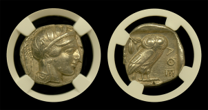 Ancient Athens | Silver Owl | Tetradrachm | Austin Coins